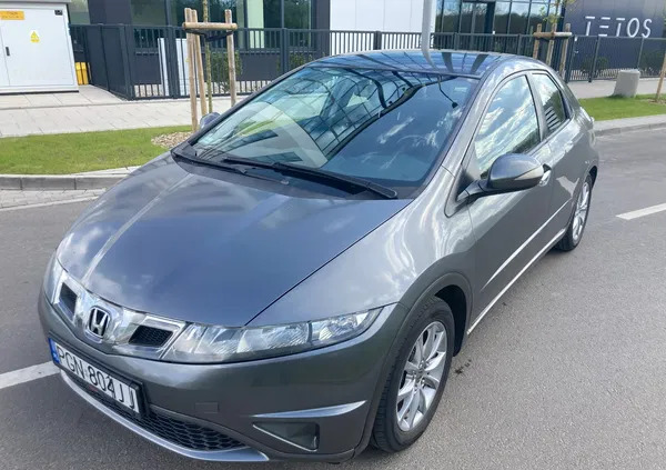 poznań Honda Civic cena 26300 przebieg: 195000, rok produkcji 2009 z Poznań